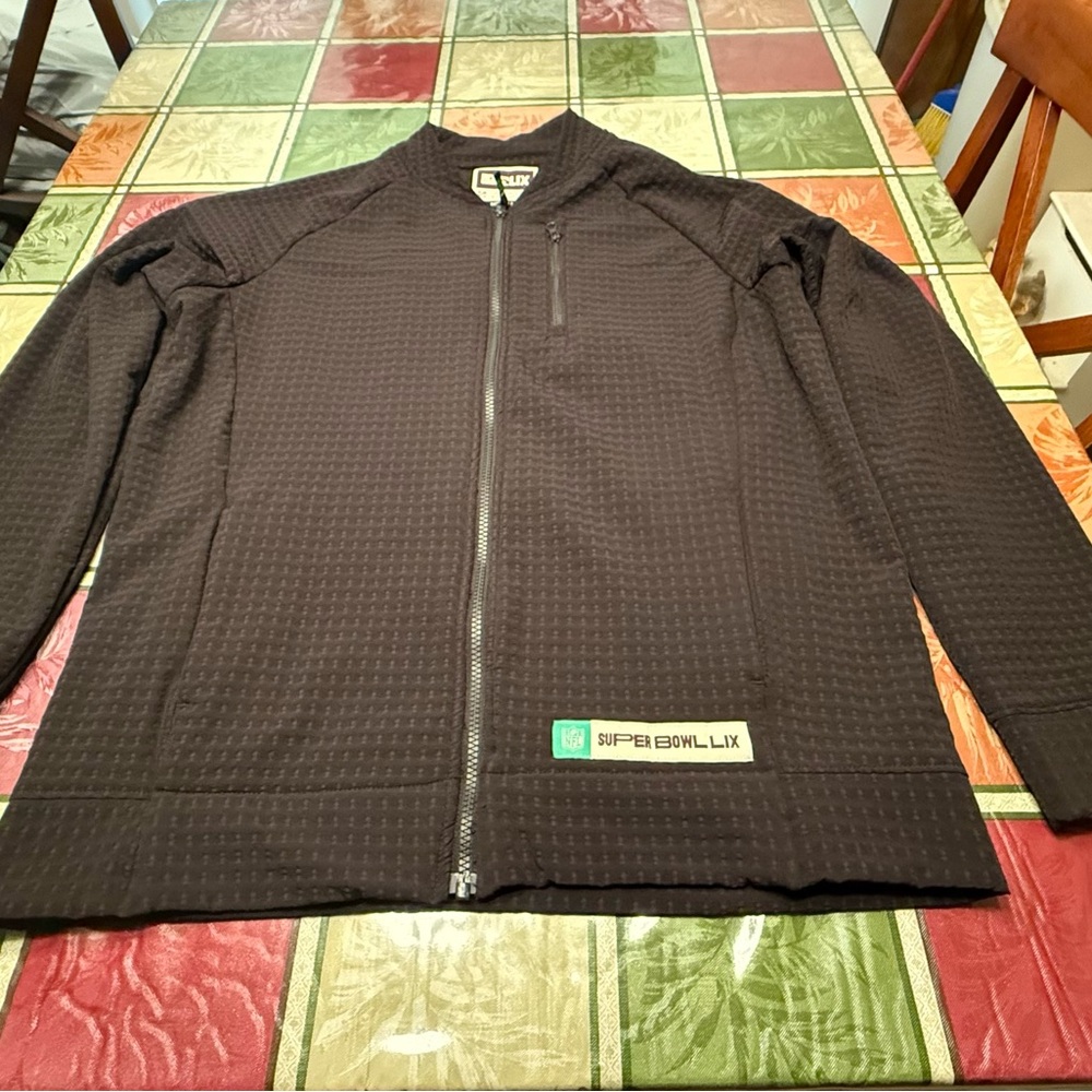 RARE Super Bowl LIX 59 NFL Staff Thermal Bomber Jacket Large Medium Eagles